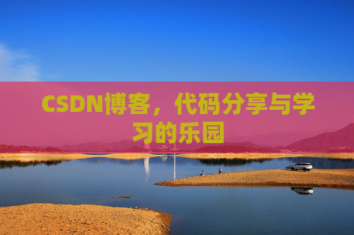 CSDN博客，代码分享与学习的乐园